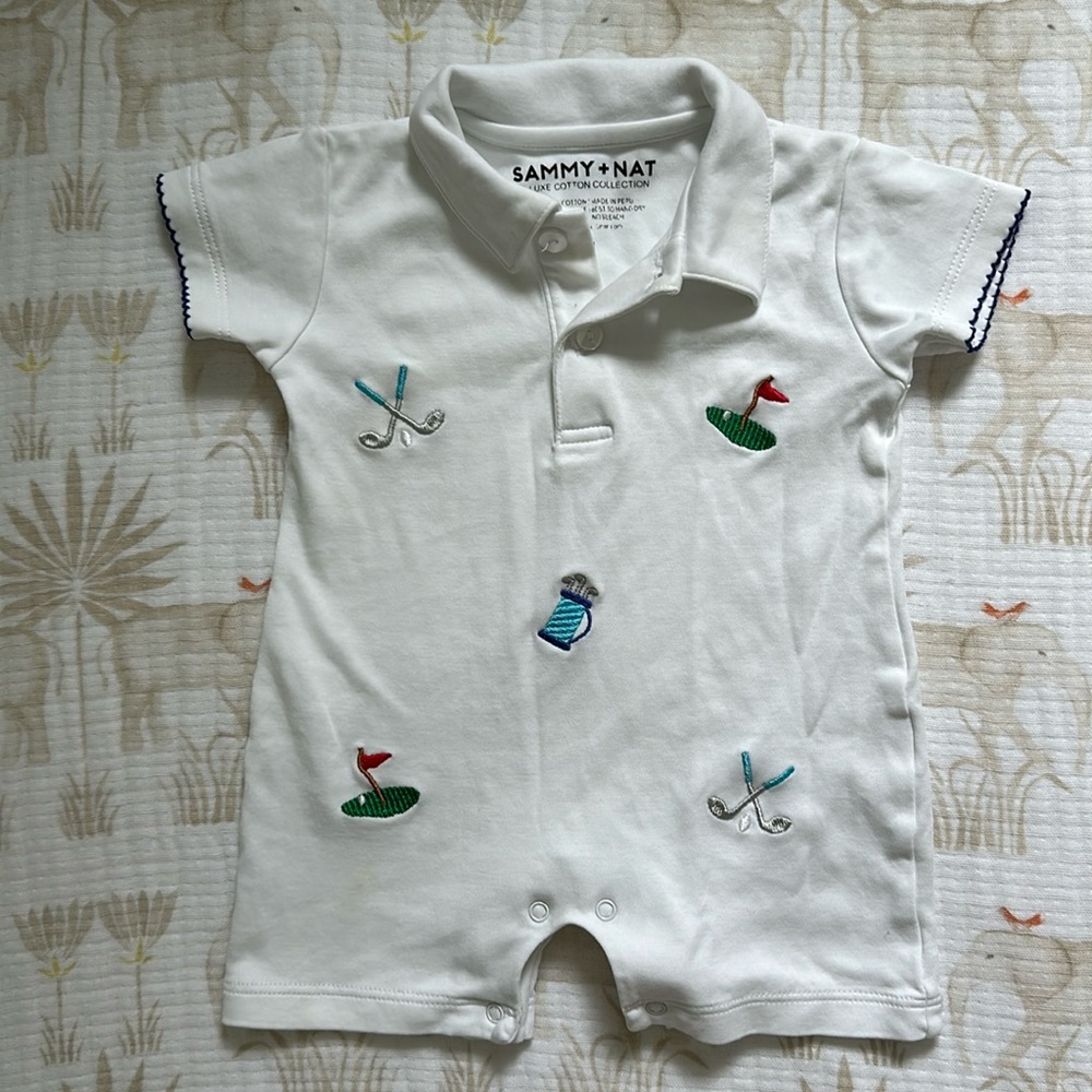 Sammy + Nat Embroidered Golf Outfit
